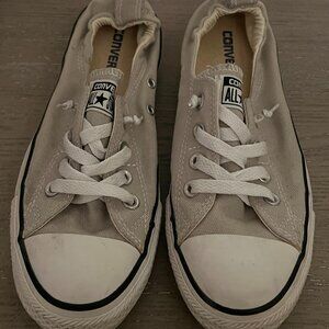 Converse All Star Gray Slip On Sneakers